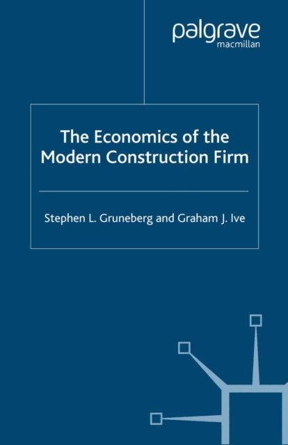The Economics of the Modern Construction Firm, PDF eBook