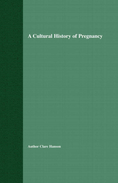 A Cultural History of Pregnancy : Pregnancy, Medicine and Culture, 1750-2000, PDF eBook
