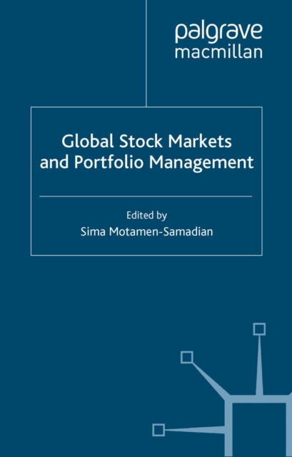 Global Stock Markets and Portfolio Management, PDF eBook