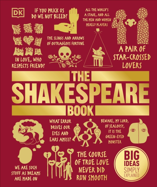 The Shakespeare Book : Big Ideas Simply Explained, Hardback Book