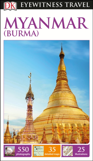 DK Eyewitness Myanmar (Burma), Paperback / softback Book