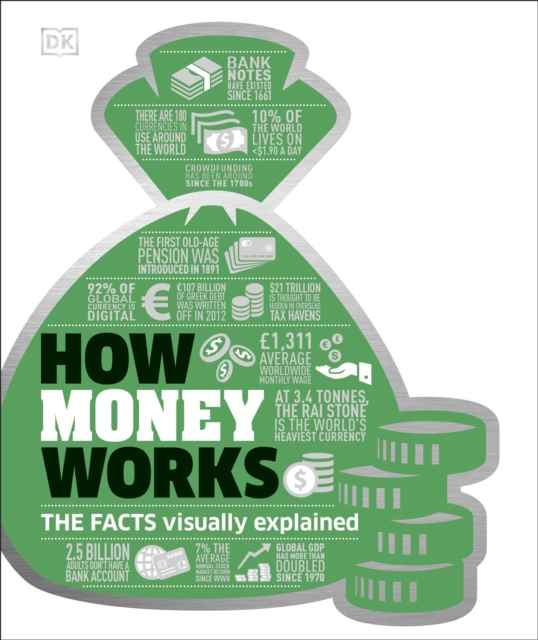 How Money Works : The Facts Visually Explained, Hardback Book