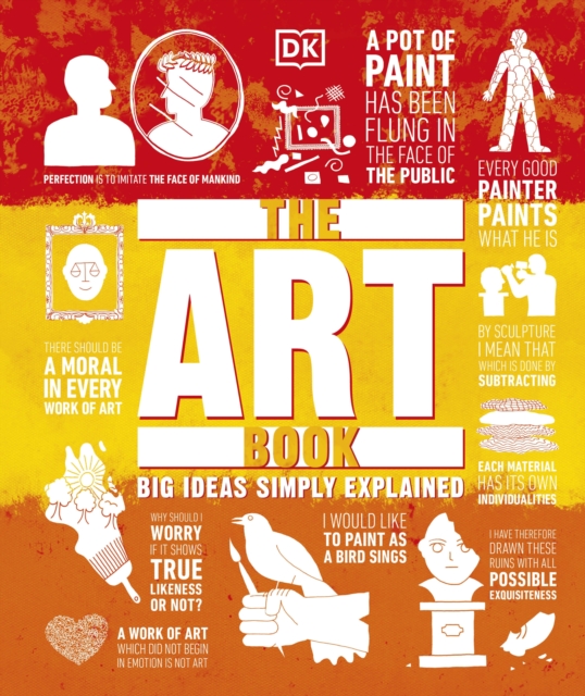 The Art Book : Big Ideas Simply Explained, Hardback Book