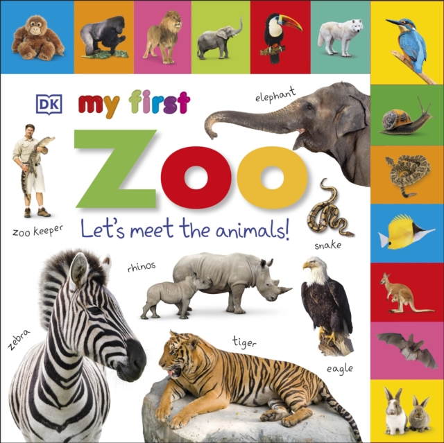 My First Zoo Let's Meet the Animals!, Board book Book