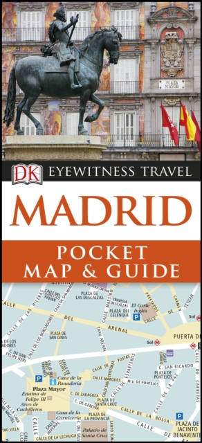 DK Eyewitness Madrid Pocket Map and Guide, Paperback / softback Book