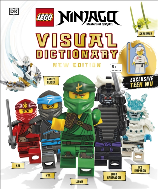 LEGO NINJAGO Visual Dictionary New Edition : With Exclusive Teen Wu Minifigure, Hardback Book