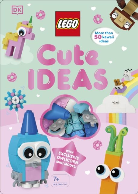 LEGO Cute Ideas : With Exclusive Owlicorn Mini Model, Hardback Book