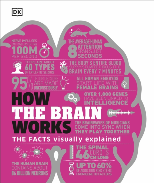 How the Brain Works : The Facts Visually Explained, Hardback Book
