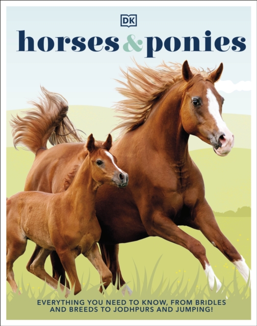 Horses & Ponies : Everything You Need to Know, From Bridles and Breeds to Jodhpurs and Jumping!, Hardback Book