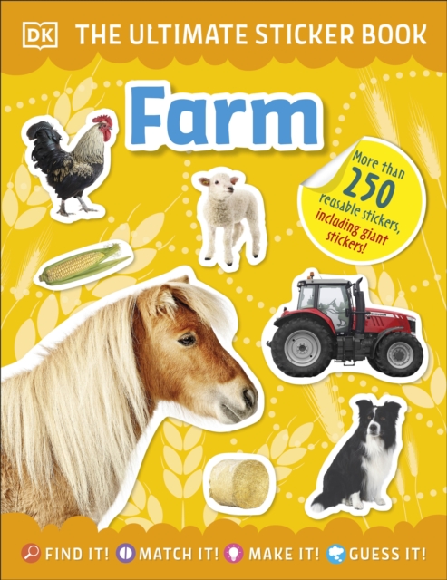 Ultimate Sticker Book Farm, Paperback / softback Book