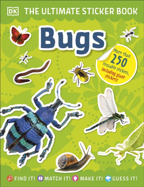 Ultimate Sticker Book Bugs, Paperback / softback Book