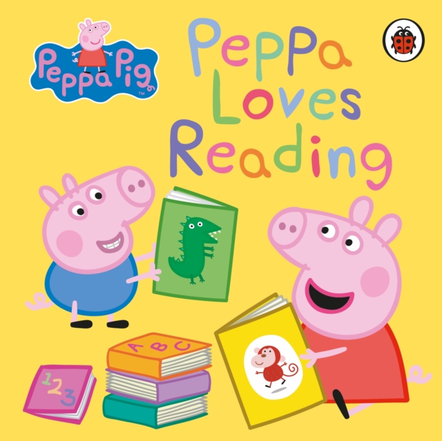 Peppa Pig: Peppa Loves Reading, Board book Book