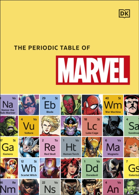 The Periodic Table of Marvel, Hardback Book