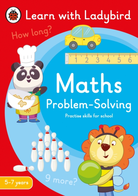 Maths Problem-Solving: A Learn with Ladybird Activity Book 5-7 years : Ideal for home learning (KS1), Paperback / softback Book