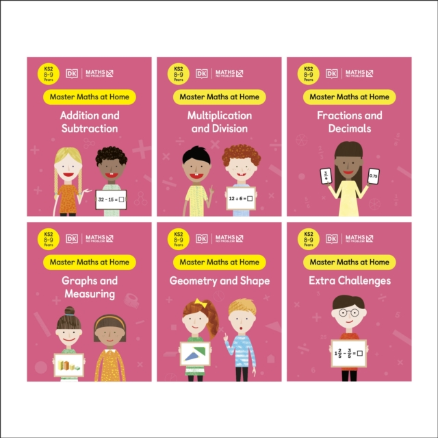 Maths — No Problem! Collection of 6 Workbooks, Ages 8-9 (Key Stage 2), Multiple-component retail product, slip-cased Book