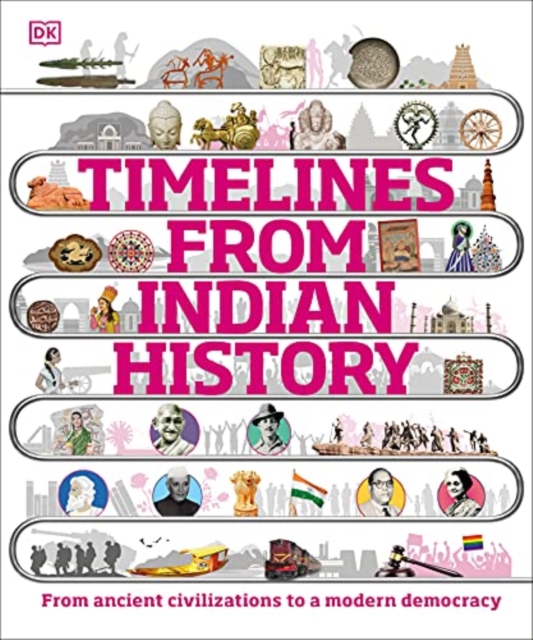 Timelines from Indian History, Hardback Book
