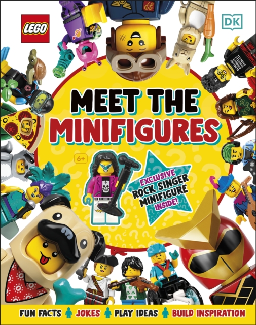 LEGO Meet the Minifigures : With Exclusive LEGO Rockstar Minifigure, Hardback Book