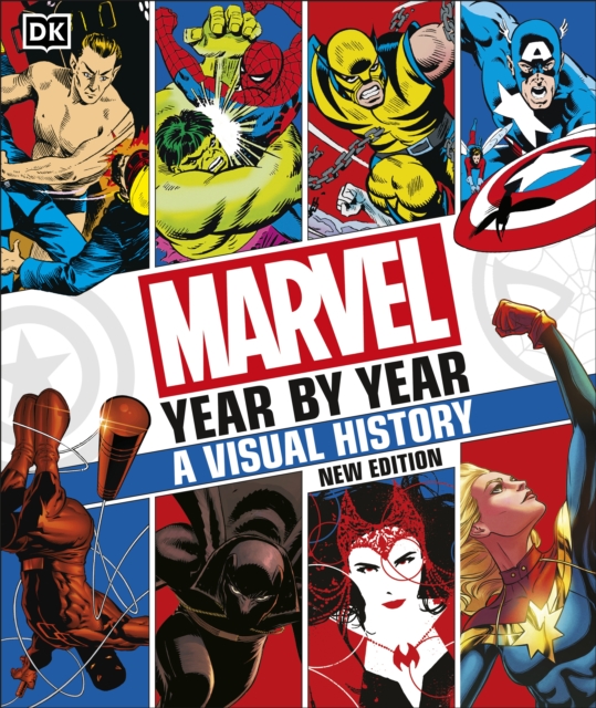 Marvel Year By Year A Visual History New Edition, Hardback Book