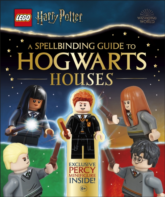 LEGO Harry Potter A Spellbinding Guide to Hogwarts Houses : With Exclusive Percy Weasley Minifigure, Hardback Book