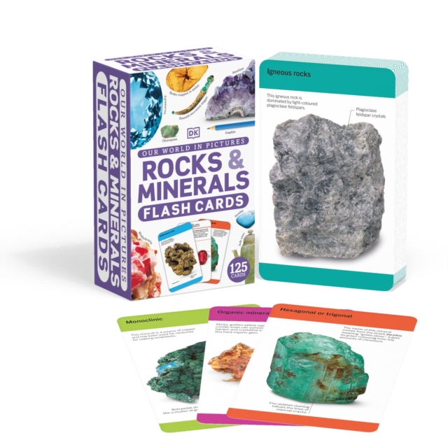 Our World in Pictures Rocks & Minerals Flash Cards, Cards Book