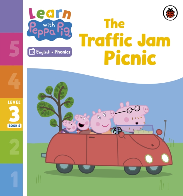 Learn with Peppa Phonics Level 3 Book 5 – The Traffic Jam Picnic (Phonics Reader), Paperback / softback Book