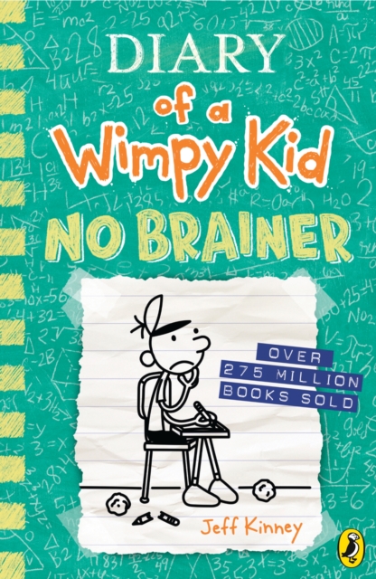 Diary of a Wimpy Kid: No Brainer (Book 18), Hardback Book