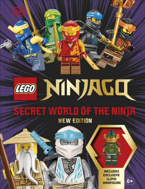 LEGO Ninjago Secret World of the Ninja New Edition : With Exclusive Lloyd LEGO Minifigure, Hardback Book