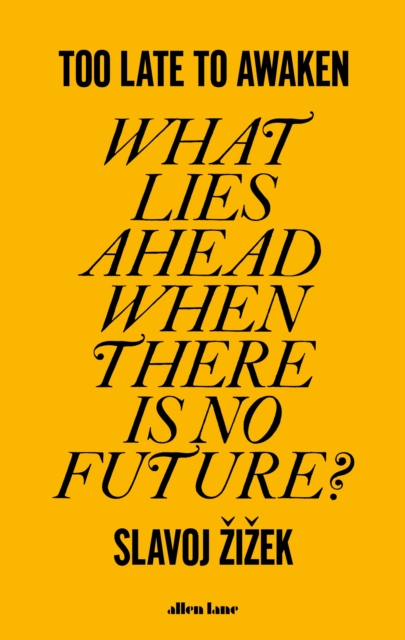 Too Late to Awaken : What Lies Ahead When There is No Future?, Hardback Book