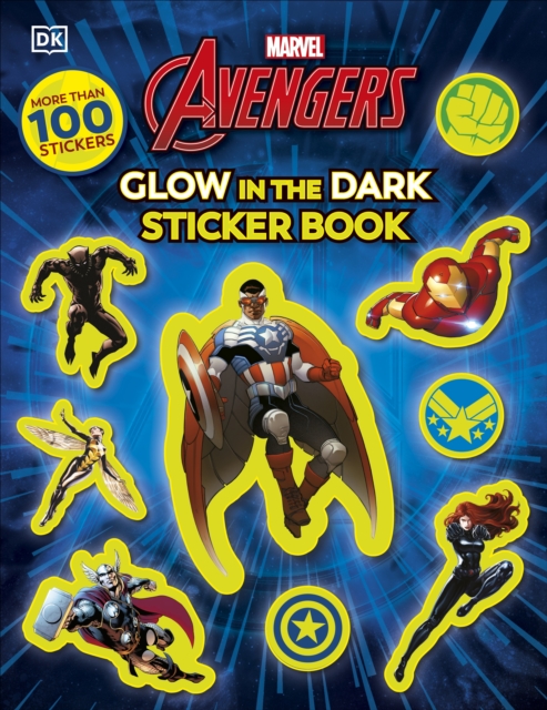Marvel Avengers Glow in the Dark Sticker Book : With More Than 100 Stickers, Paperback / softback Book