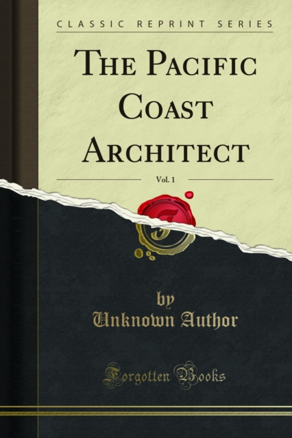 The Pacific Coast Architect, PDF eBook
