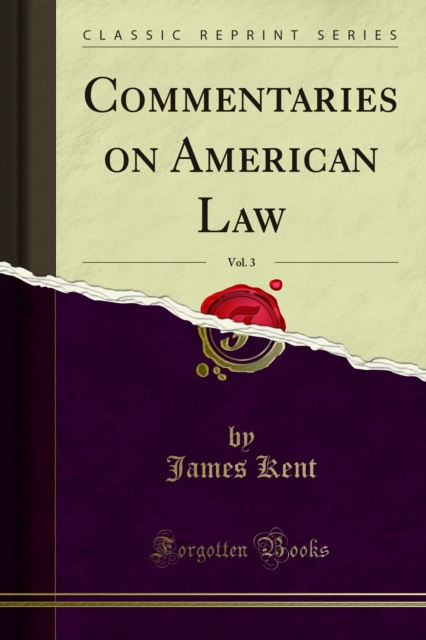 Commentaries on American Law, PDF eBook