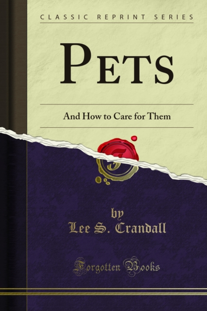 Pets : And How to Care for Them, PDF eBook