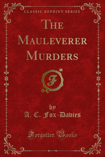 The Mauleverer Murders, PDF eBook