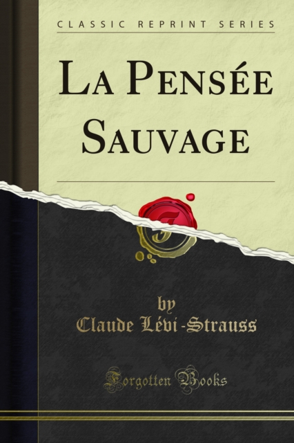 La Pensee Sauvage, PDF eBook