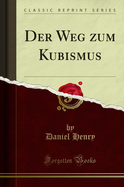 Der Weg zum Kubismus, PDF eBook