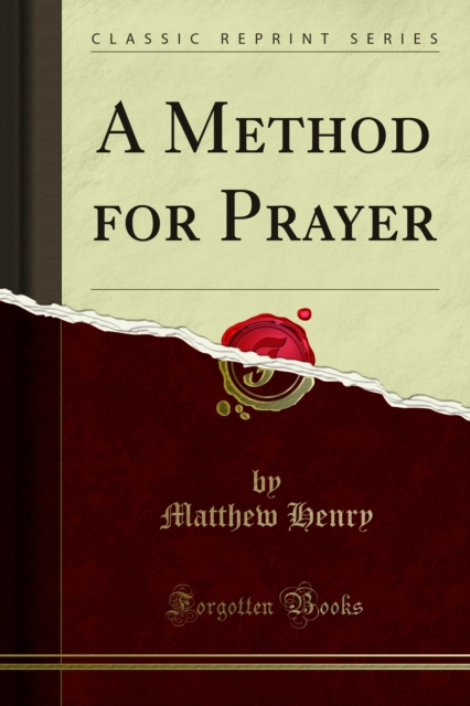 A Method for Prayer, PDF eBook