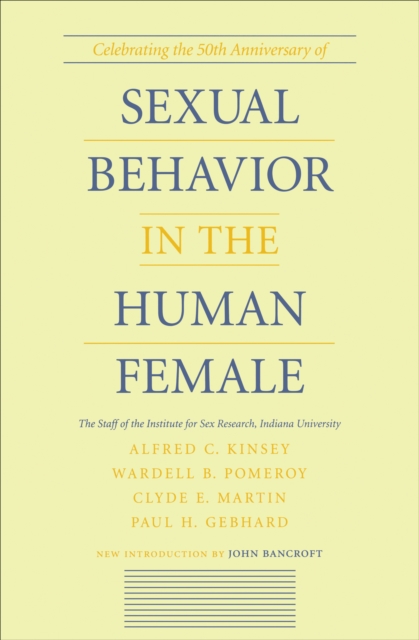 Sexual Behavior in the Human Female, EPUB eBook