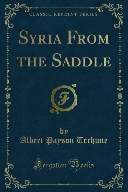 Syria From the Saddle, PDF eBook