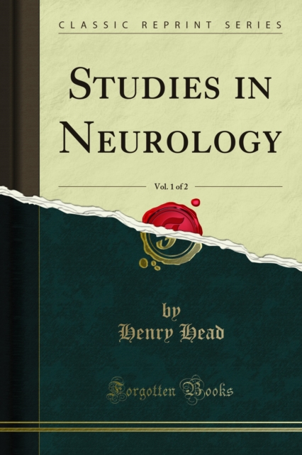 Studies in Neurology, PDF eBook