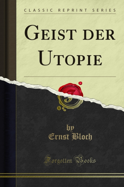 Geist der Utopie, PDF eBook
