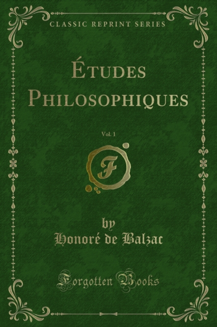 Etudes Philosophiques, PDF eBook