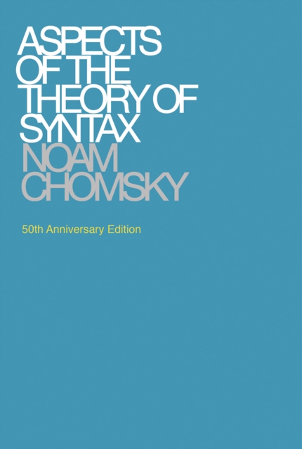 Aspects of the Theory of Syntax, PDF eBook