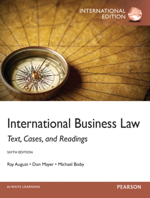 International Business Law : International Edition, Paperback / softback Book