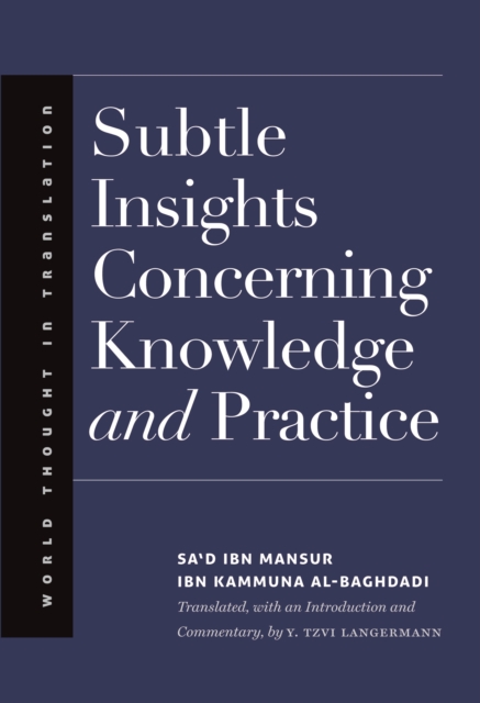 Subtle Insights Concerning Knowledge and Practice, EPUB eBook
