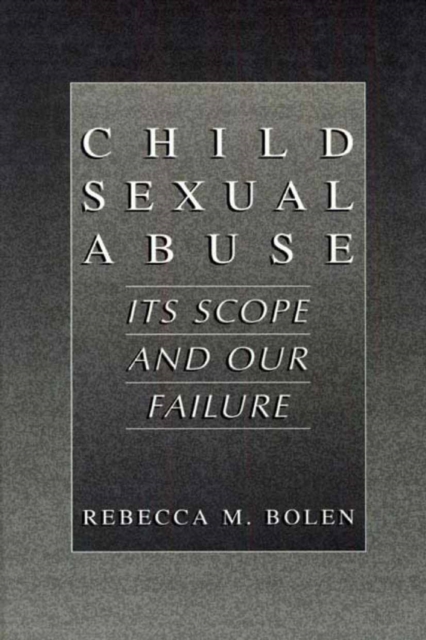 Child Sexual Abuse : Its Scope and Our Failure, PDF eBook