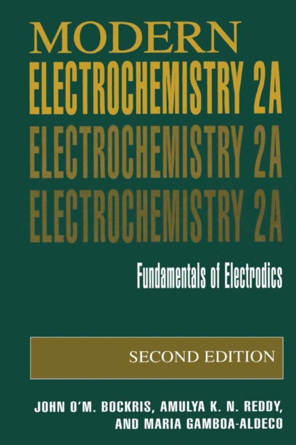 Modern Electrochemistry 2A : Fundamentals of Electrodics, PDF eBook