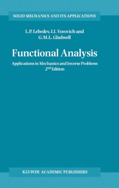 Functional Analysis : Applications in Mechanics and Inverse Problems, PDF eBook
