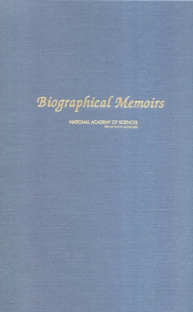 Biographical Memoirs : Volume 90, PDF eBook
