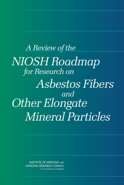 A Review of the NIOSH Roadmap for Research on Asbestos Fibers and Other Elongate Mineral Particles, PDF eBook