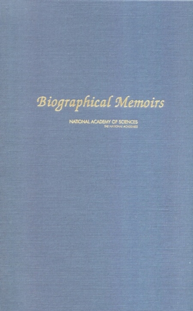 Biographical Memoirs : Volume 91, EPUB eBook